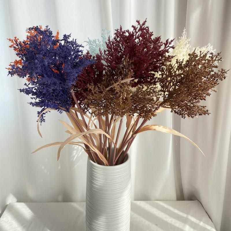Artificial Phragmites Australis Plant Plastic Fake Flower Living Room Decoration