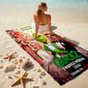 Christmas Gift Oscar Comedy Movie How the Grinch Stole Christmas Soft Beach Towel Outdoor Camping Vacation Swinging Beach Scarf Decorative Blanket B18