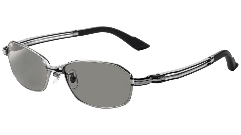 Zeque Polarized Sunglasses Matte TRUEVIEW Feiz'55 (F-2022 Chrome)