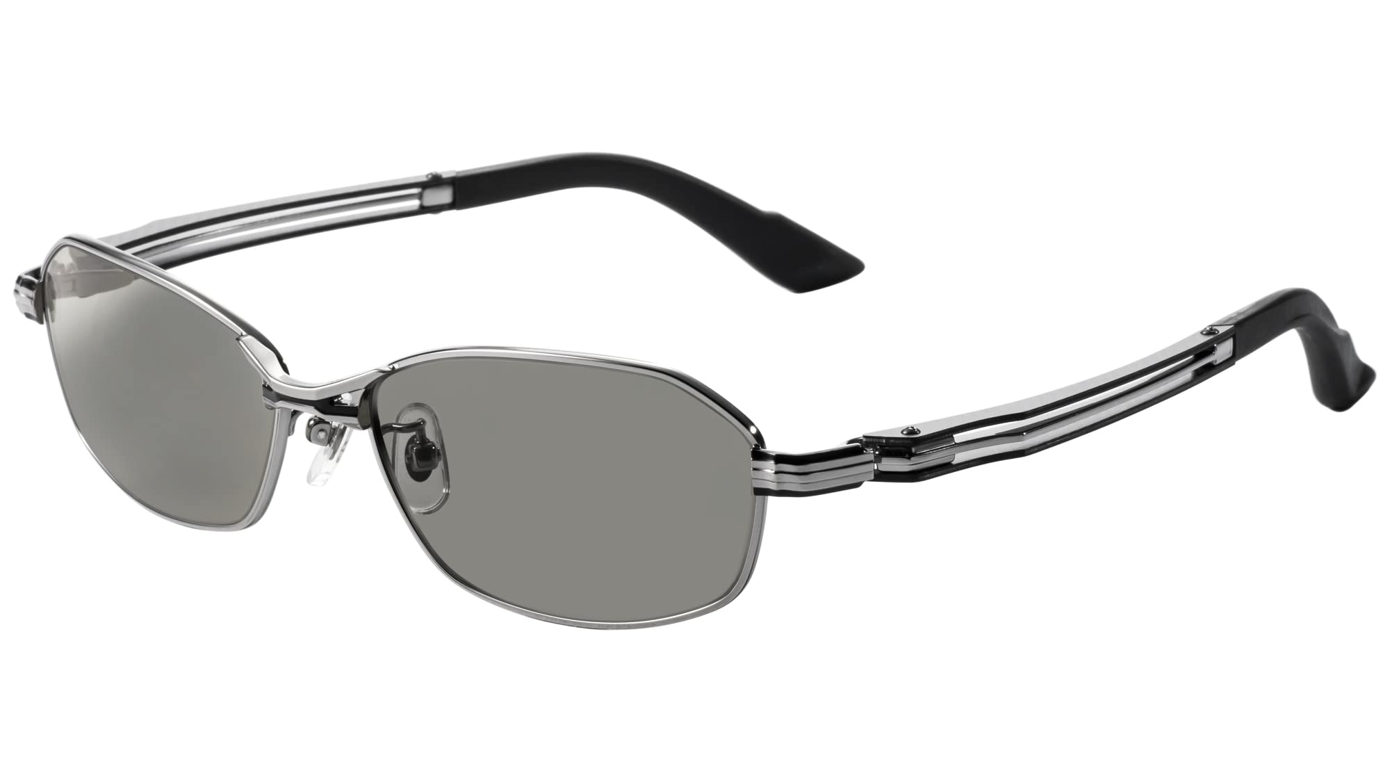 

Zeque Polarized Sunglasses Matte TRUEVIEW Feiz 55 (F-2022 Chrome)