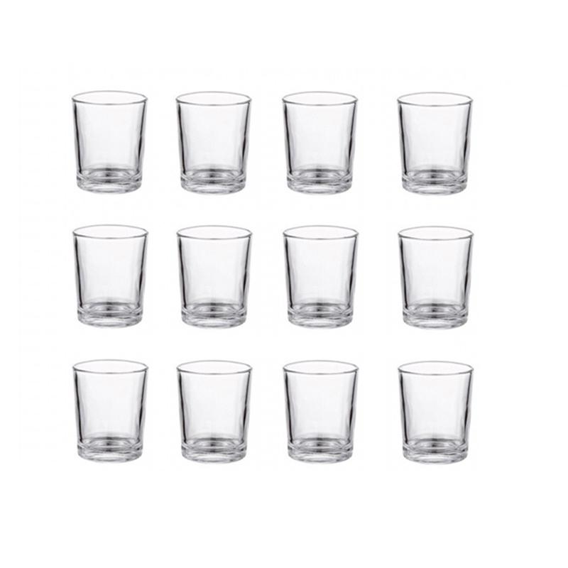10ml/20ml/26ml/35ml Classic Shot Glass Baijiu Cup Elegant Small Wine Glass Bar Luxury Cocktail Scotch Bourbon Cups Holiday Gifts
