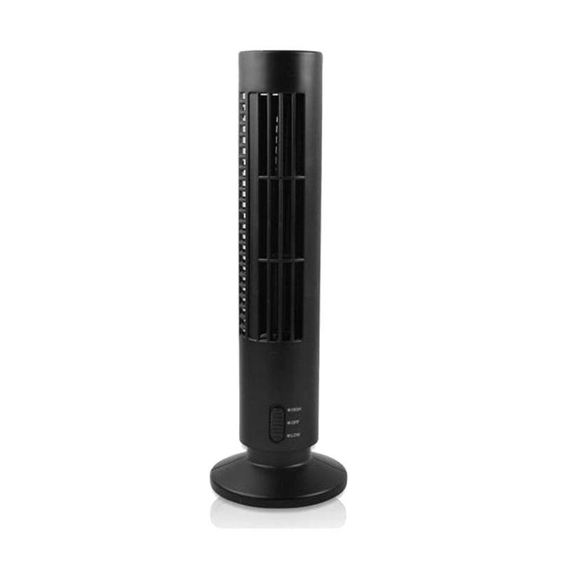 Mini Tower Fan Usb Leafless Fan Tower Electric Fan Vertical Air Conditioning Fan Handheld Fan Gift