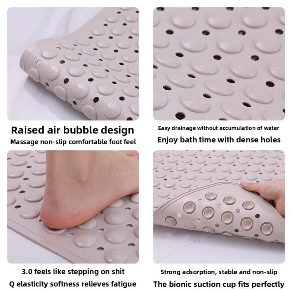 with Suction Cup Non-Slip Shower Mat 70*35cm Shower Pad New Bathroom Carpet  Bathroom