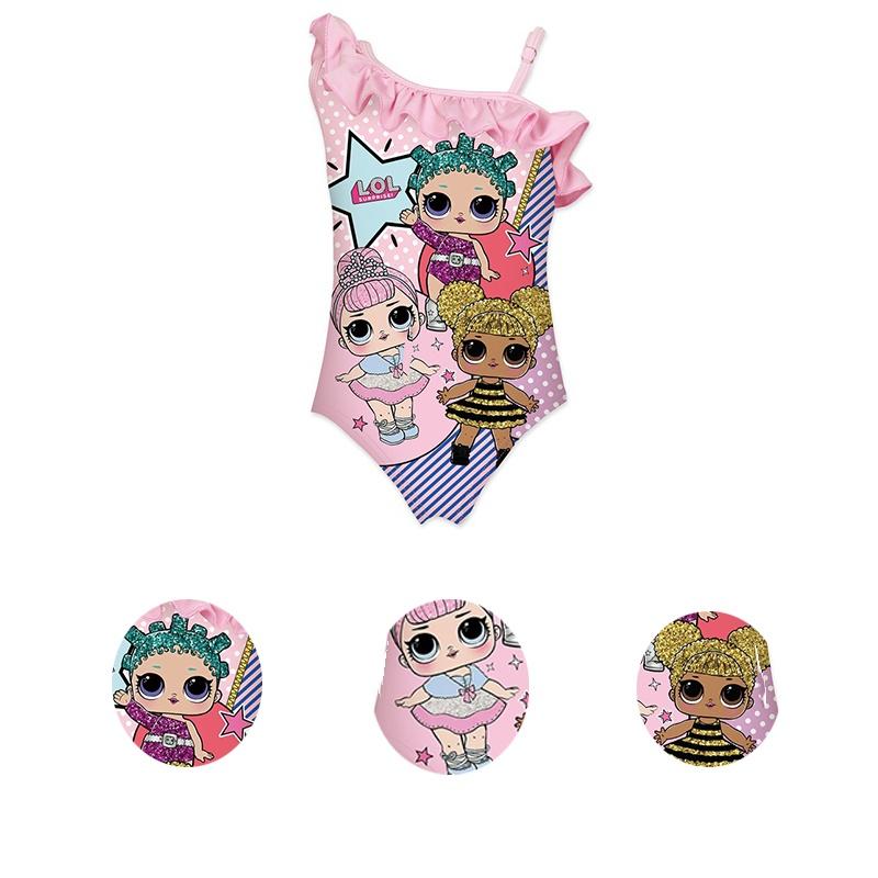Cute 2pcs Queen Bee Lol Surprise Doll Swimsuits For Girls