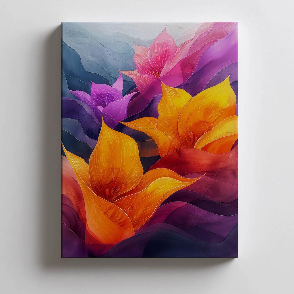 Lilie Z Krainy Marzeń Lilie Z Krainy Marzeń, 30X40 Cm, Bez Ramy, Płótno Premium Na Blejtramie