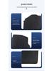Durable Wear-Resistant Nylon Floor Mats for Hongqi HS5 (2019-2026) - Black