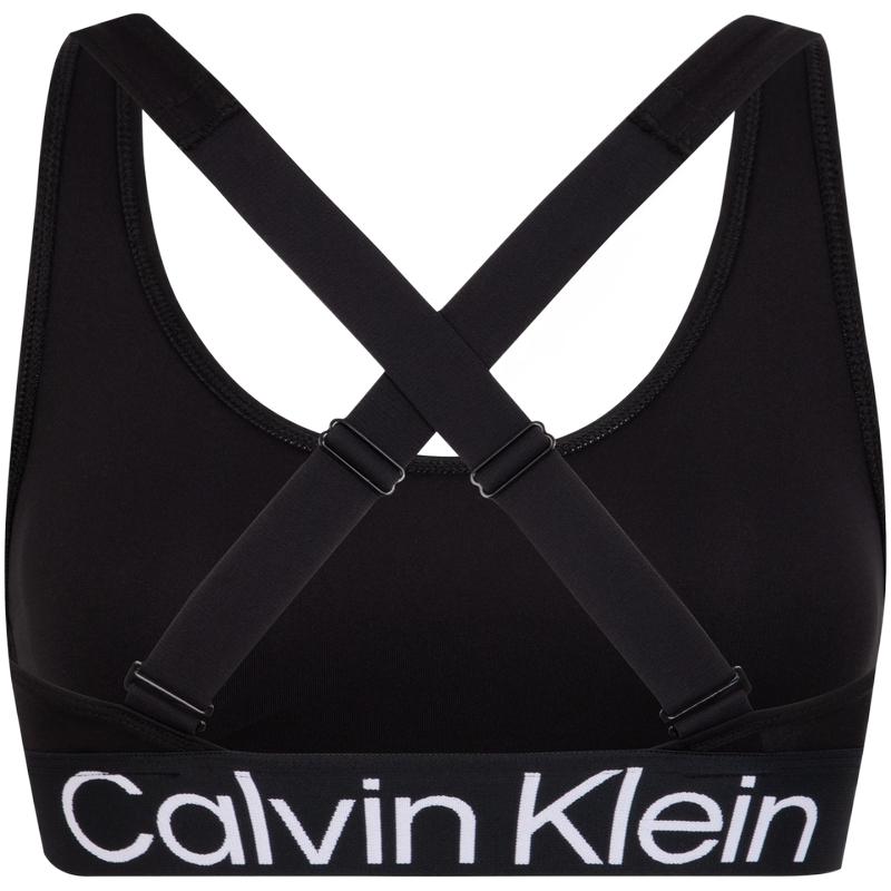 Calvin Klein Minimalist Comfortable Wireless Bra Women underwear Space-Black QP3072O-UB1
