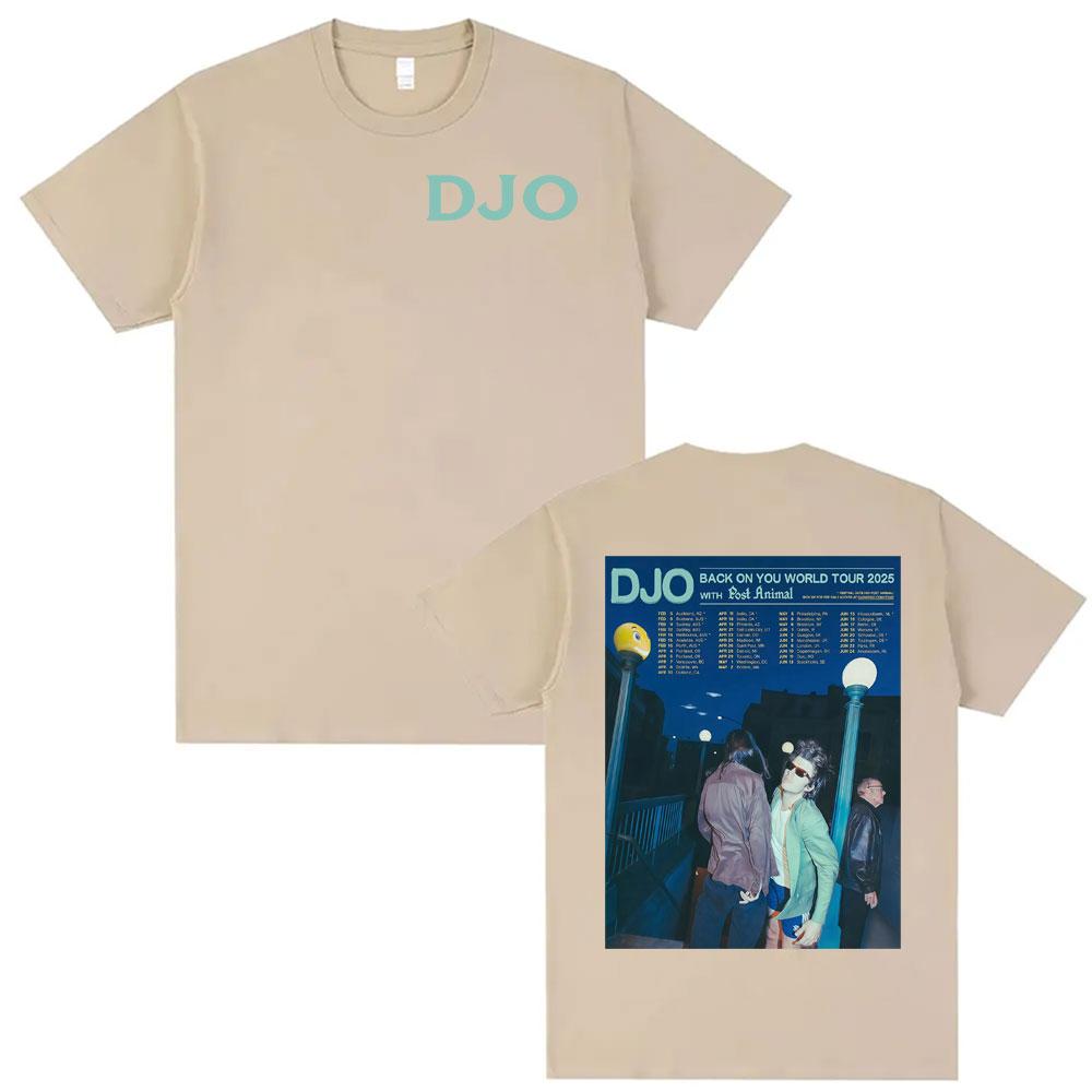 

Djo Back on You World Tour Tshirts Joe Keery New Fans Gift T Shirts Unisex Women Fashion Casual 100 Cotton Oversized Top Unisex 4XL