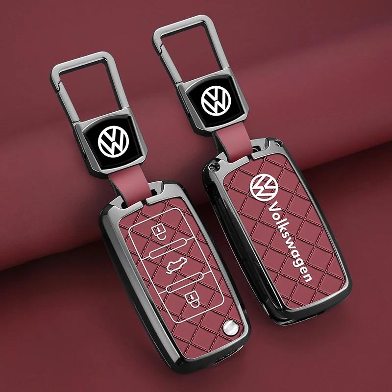 Pentru VW Carcasă Cheie de la Distanță Carcasă Coajă Pentru Volkswagen VW Polo Tiguan Golf Jetta Beetle Eos Scirocco Up Transporter Sharan Acce