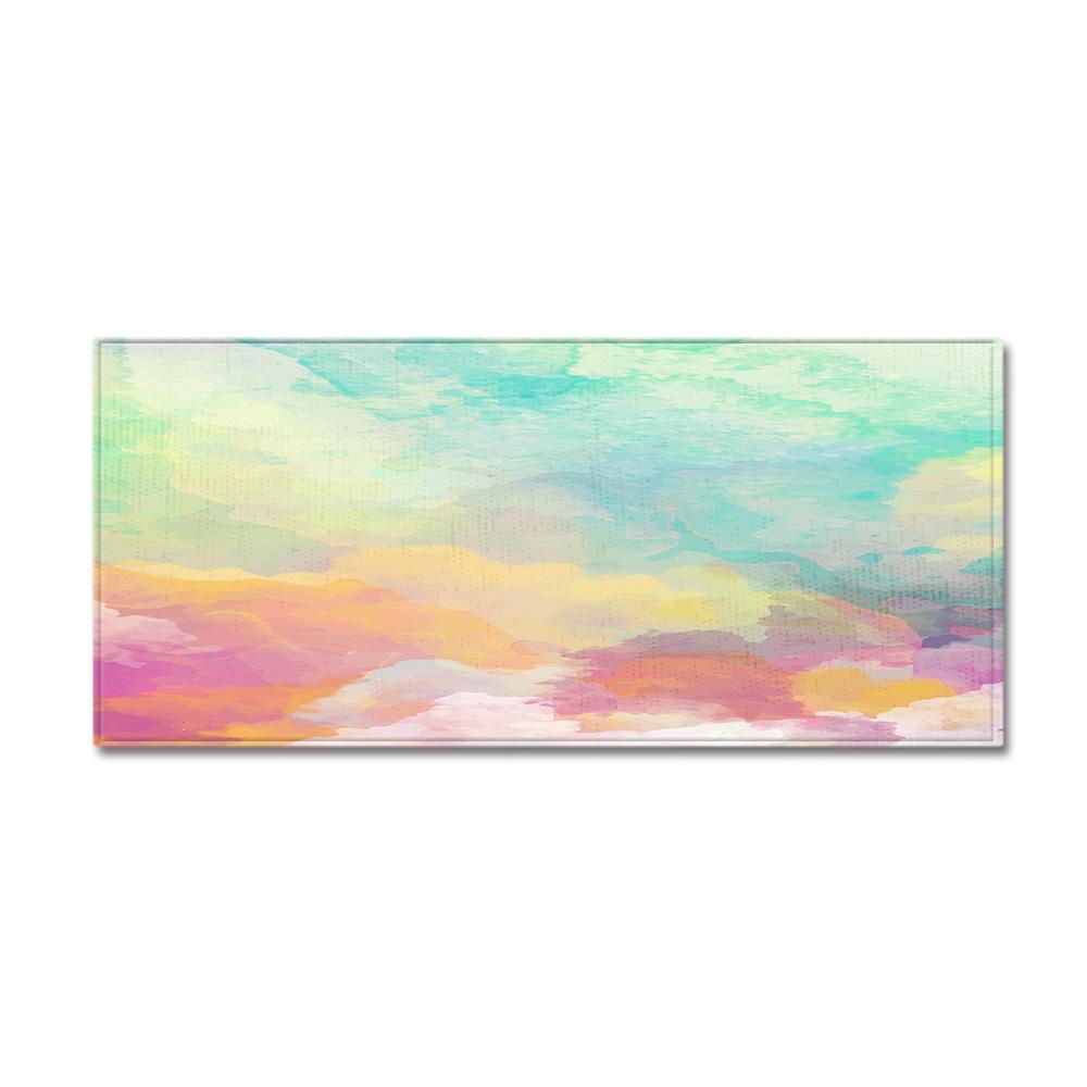 Kitchen Strip Gradual Change Floor Mat Doormat Carpet Floor Mat