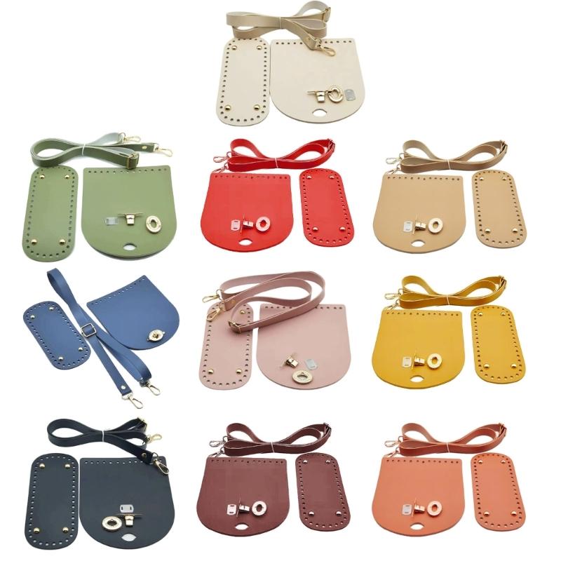 Verstelbare Riem PU Leer Tas Bodem Knutselbenodigdheden Voor Handgeweven Schoudertas DIY Crossbody Schoudertas Naaien