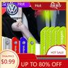Valve Stems Caps New B5 New For Volkswagen 4PCS Car Door Safety Warning Reflective Mark Sticker Car Styling For Volkswagen VW PO