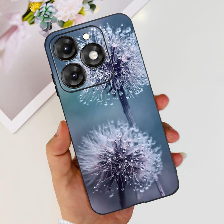 

For ITEL A70 Case A665L Stylish Cartoon Painted Cover Soft Silicone Phone Case For Itel A70 A 70 ItelA70 Back Cover 6.6 Fundas Itel A70