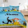 Custom Textile Fantasy World Bedding 3 Piece Set HD Print Duvet Cover Pillowcases for Teens Adult Bedroom Decoration