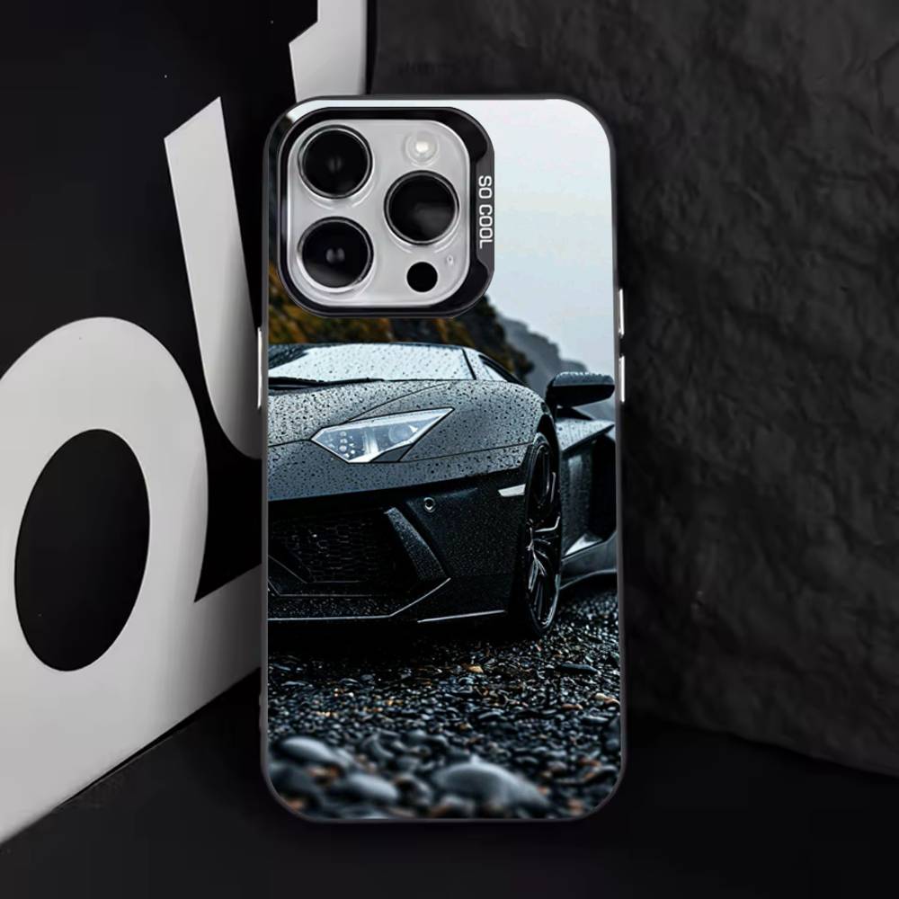 Sports C-Cars Male Men For iPhone 11,12,13,14,15,16,17,Pro,Max,Plus,E,Air,Mini Phone Case IMD Matte Black