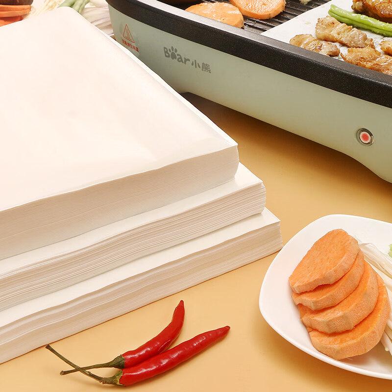 Food-Grade Square BBQ & Baking Parchment Paper Sheets