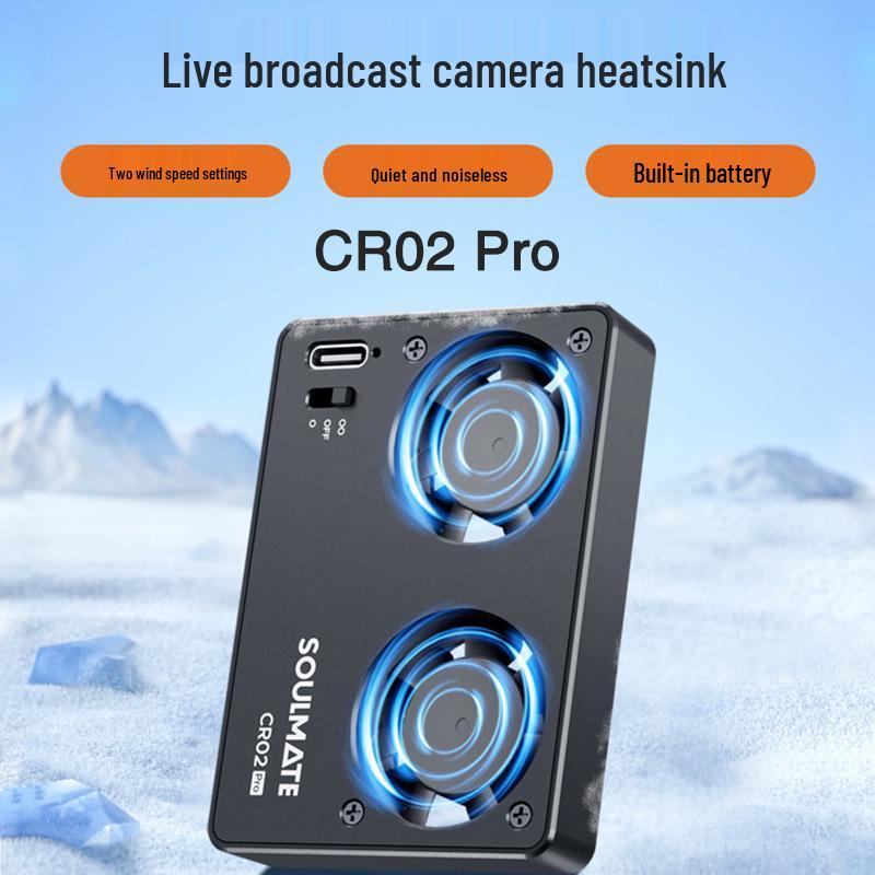 

8-Bit Charm Camera Cooler CR02 Pro for ZVE1, A6700, A7C2, ZV-E10, ZV1, A7C Compatibility Clip 3 [ZVE1 A6700 A7C2]