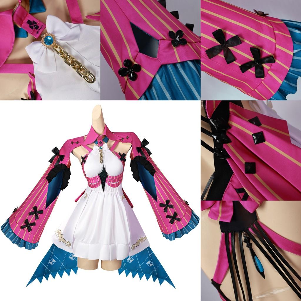Carlotta Wuthering Waves Montelli Cosplay Costume Role Play Party Halloween