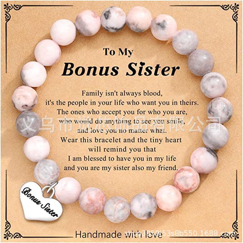 JYL TS Bracelet Ladies Elastic  Heart Charm Festival Gift Attracts Love & Joy