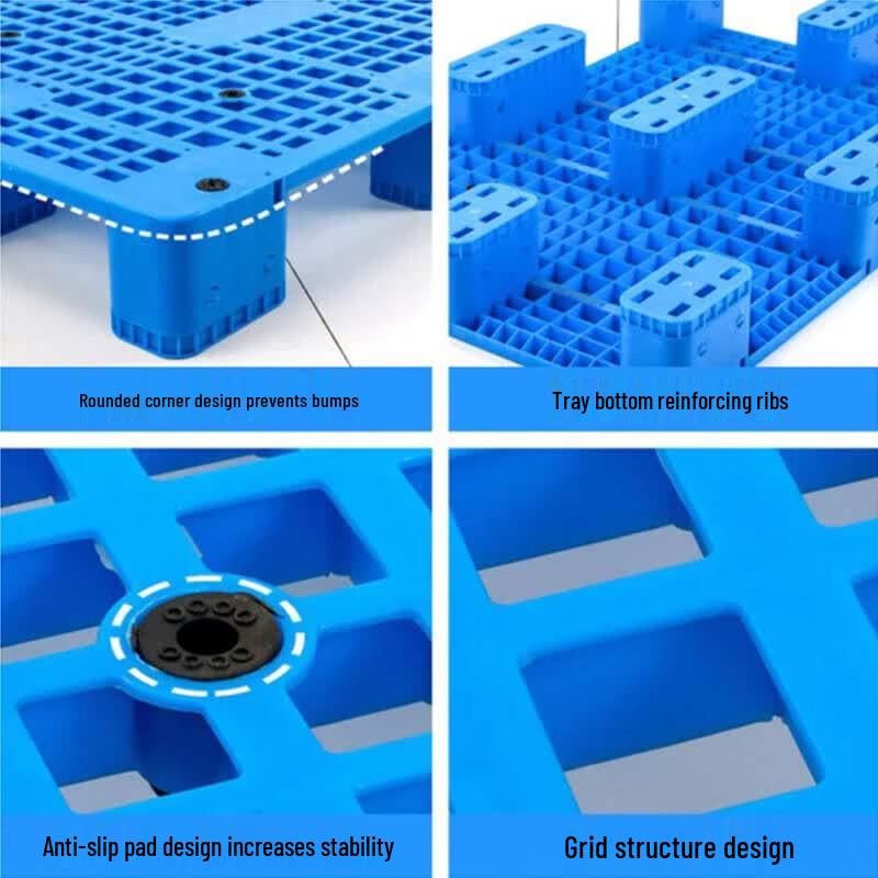 ELANGYAN Plastic Pallet 1000x1000x140mm