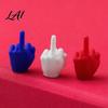 Funny Office Humor Gifts Mini Middle Finger Figurine Tiny Hand Desk Decor Gag Gift for Adults Ornaments Colorful Novelty Prank Toy Desk,
