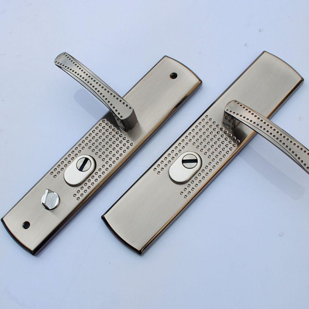 Thickened Security Door Handle Aluminium Zinc Zinc Alloy Door Lock Household Hardware Panel Handle  Home