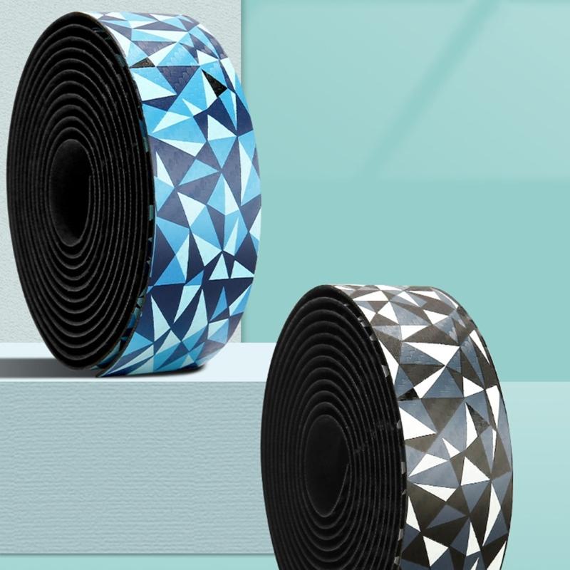 2pcs Road Bike Handlebars Tape Durability Handle Wrap Fashionable Bicycles Tape for Improved Control