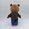 Kawaii Kanye Dropout Bear Teddy Bear Plush Toys Kanye West Graduation Soft Stuffed Home Room Decor Birthday Gift
