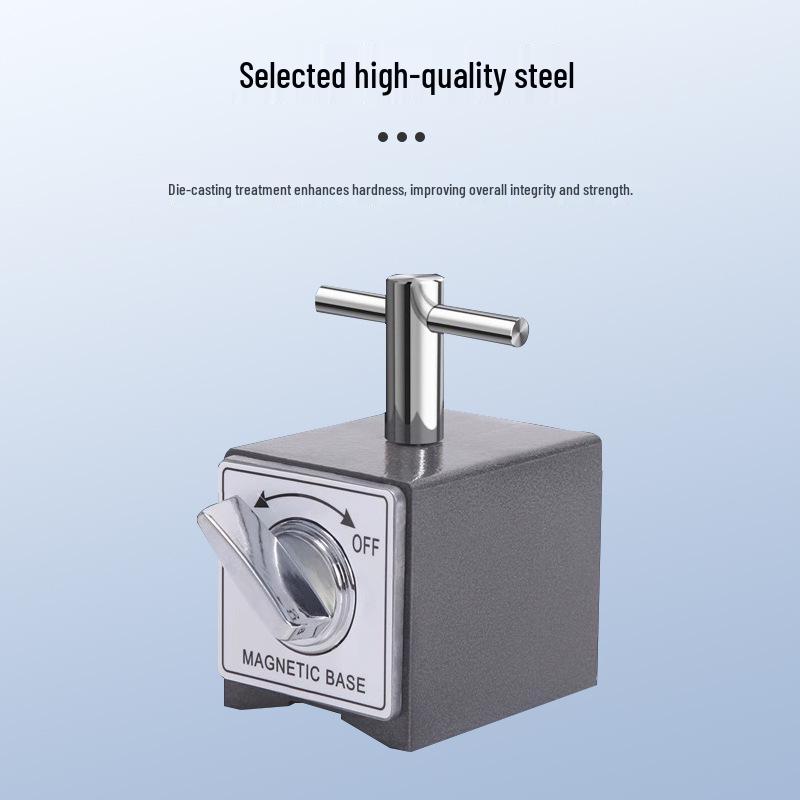 V-Shaped Magnetic Base Stand for Wire EDM, Strong Magnet with Triangular Design in Sizes 6T-12T