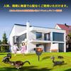 MEXITOP Ultrasonic Cat and Bird Repellent with LED and Powerful and Dog Ultrasonic Animal Repellent with Cat and Pest Bird and Dropping Rodent USB
