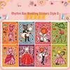 Princess Elsa Dress-Up Stickers: Educational DIY Cartoon Makeup Set for Kids