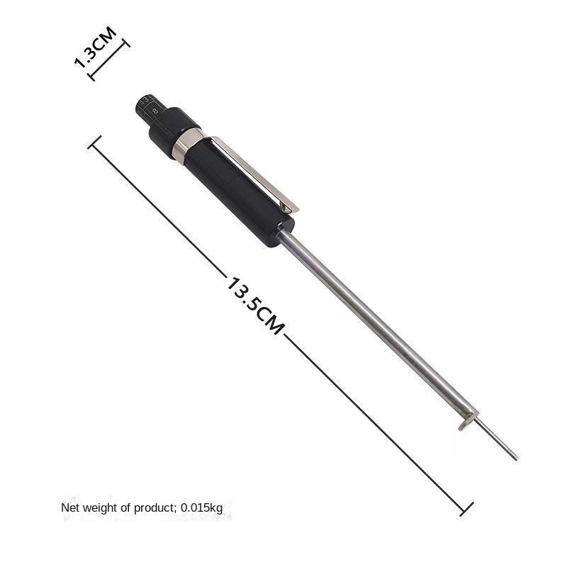 Měřidlo a kontrolní nástroj brzdových destiček