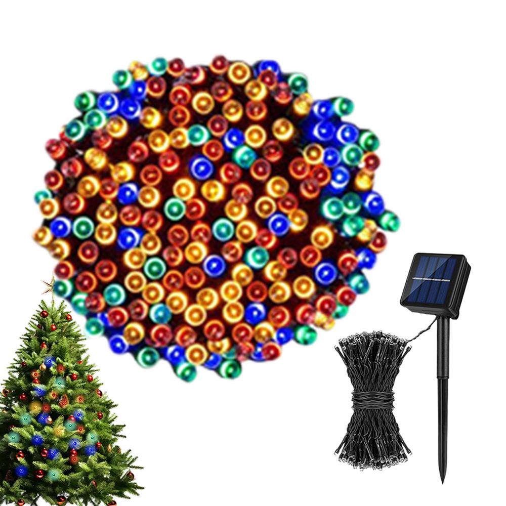 

Гирлянда для Рождества Уличная гирлянда Водонепроницаемая гирлянда на солнечной батарее Декоративная рождественская гирлянда с
