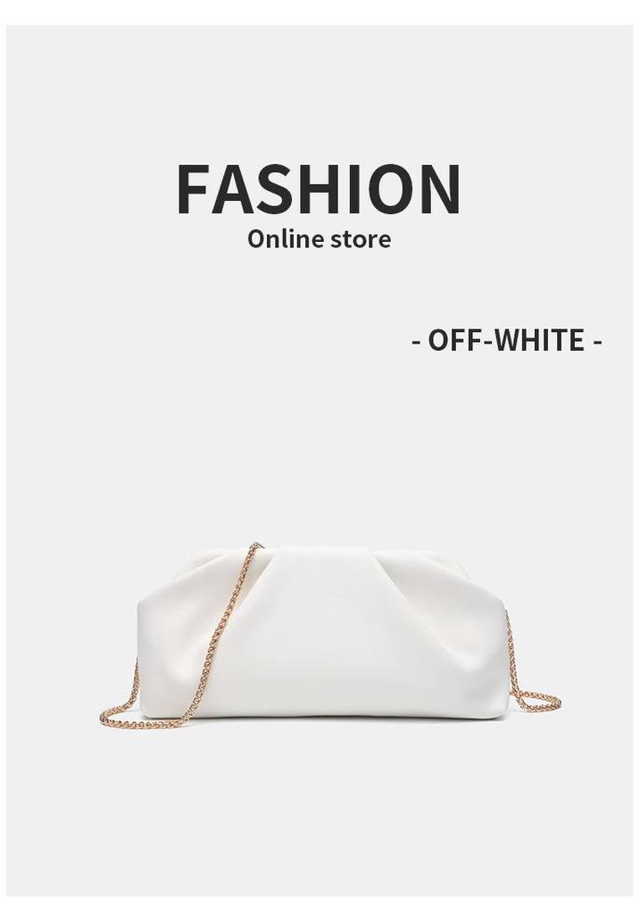 Borsa a Tracolla Catena Oro - Accessorio da Sera Versatile di Lusso da Donna