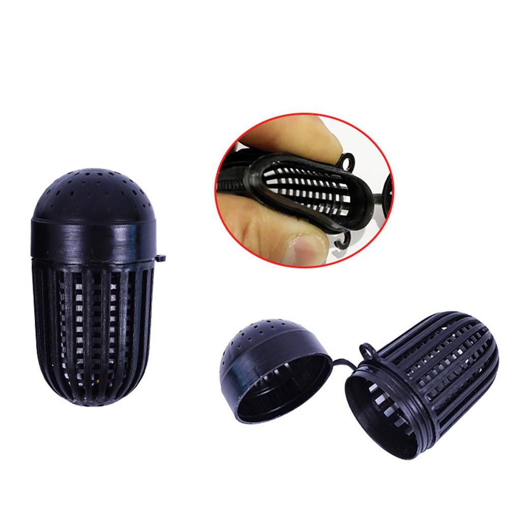 5 ks Rybářské návnady Klec Návnady na ryby Krmítko Košík Držák Plastový Kbelík na návnady Plovoucí Krmítko Košík Rybářský nástroj Odolný