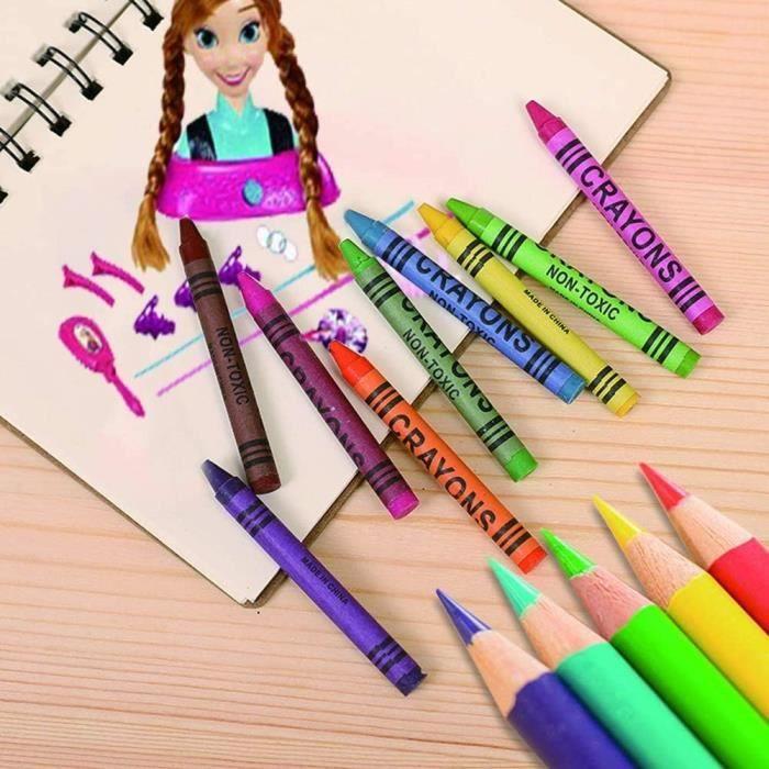 Zeichenset - MIAOKE - 145 Teile - Aluminiumkoffer - Ungiftig - Für Kinder und Erwachsene