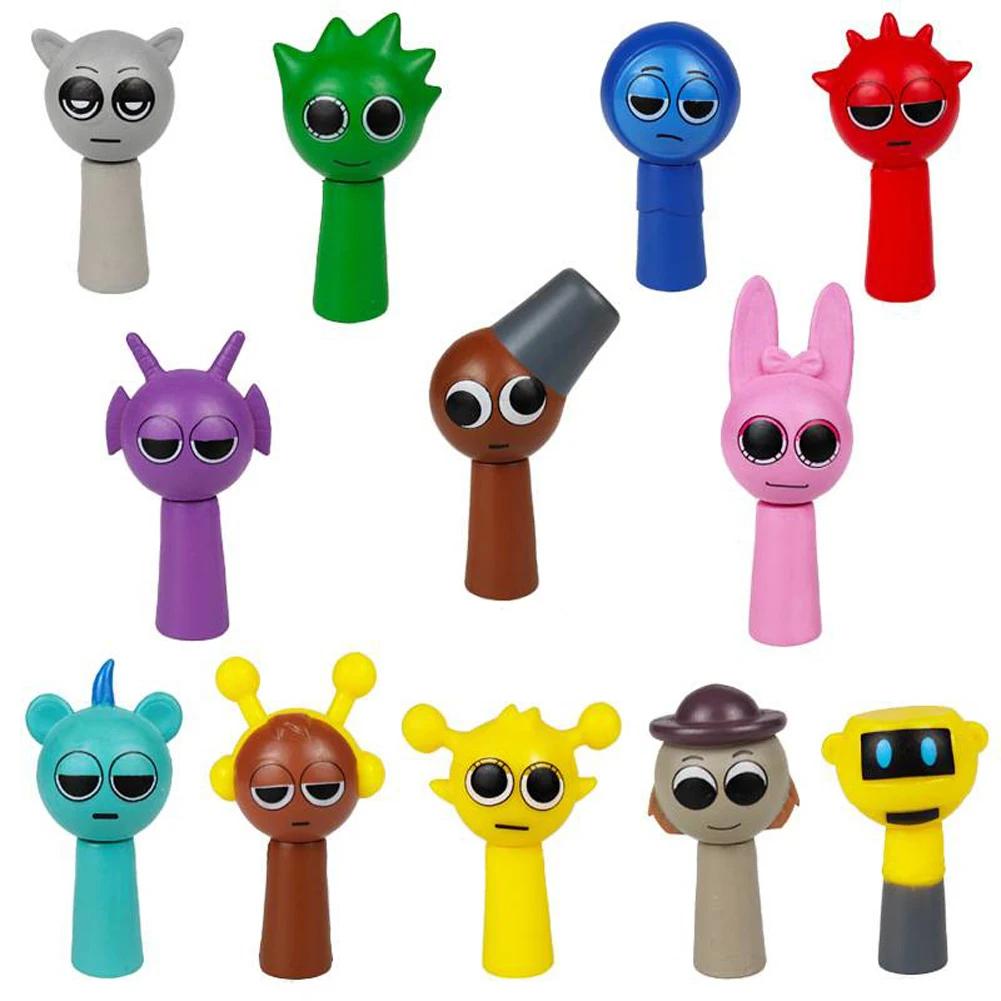 12Pcs/Set Colorful Toys Horror Game Toys Cartoon Cute Figures Collectible For Kid Birthday Gift Children Dolls