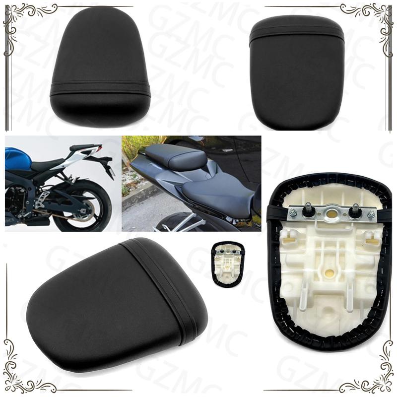 Motorcycle GSXR750 K8 K9 Rear Seat Cushion For Suzuki GSXR600 L0 2008 - 2010 Passenger Seat Cushion Rear Seat Assy Pillion Fit