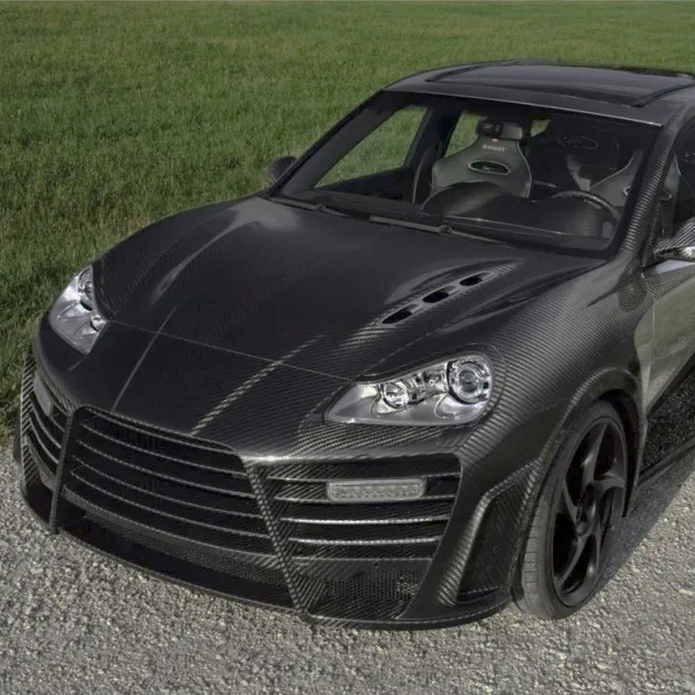 3D Diagonal Air Duct Carbon Fiber Film Matte Automotive Body Film Waterproof Modified Film Car DIY Decoration Air Bubble Free