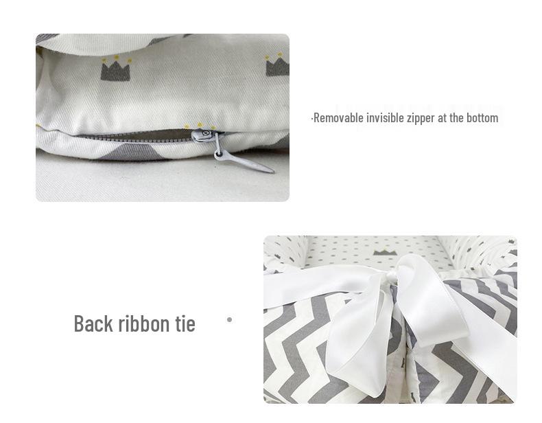 Foldable Cross-Border Bionic Baby Crib Nest for Newborns