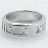TIFFANY&Co. Atlas Ring Silver925 #4.7(US Size) 5.1g Women Used