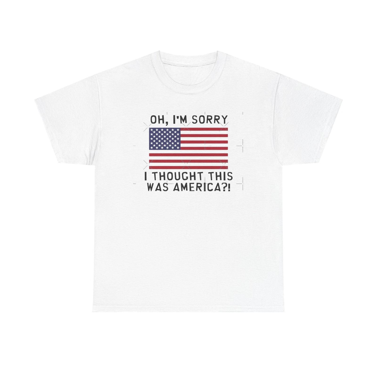 I Thought This Was America Unisex Heavy Cotton Tee M