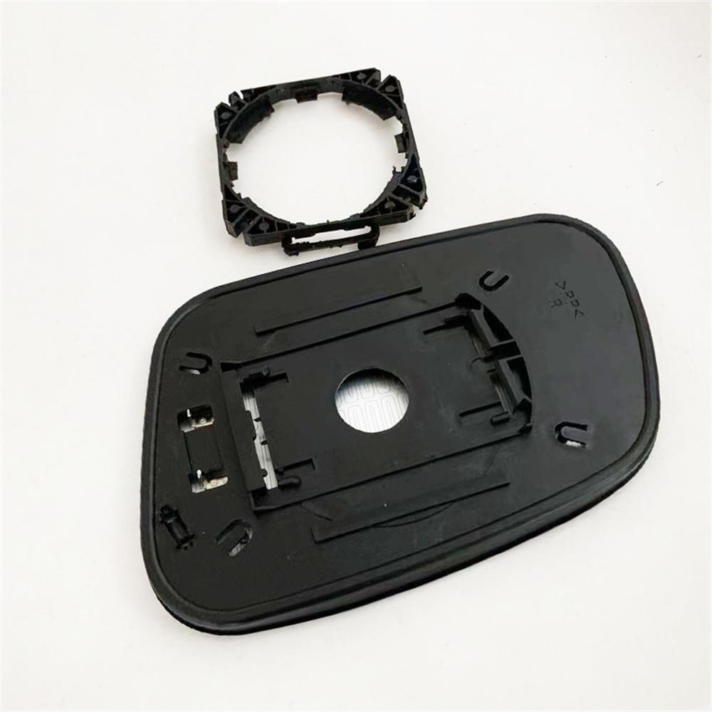 RH Oppvarmet Dørspeilglass og Klemme CRD100640 STC4625 For Land Rover Discovery 2