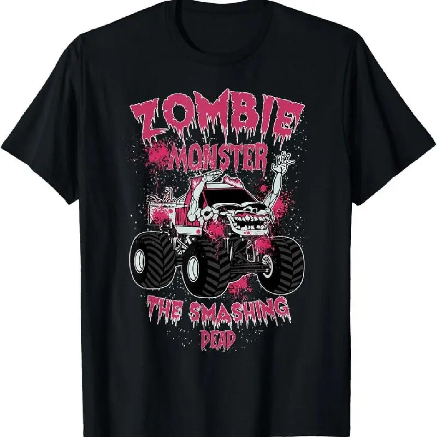 Zombie Monster Truck The Smashing Dead T Shirt XXXXXL разноцветный