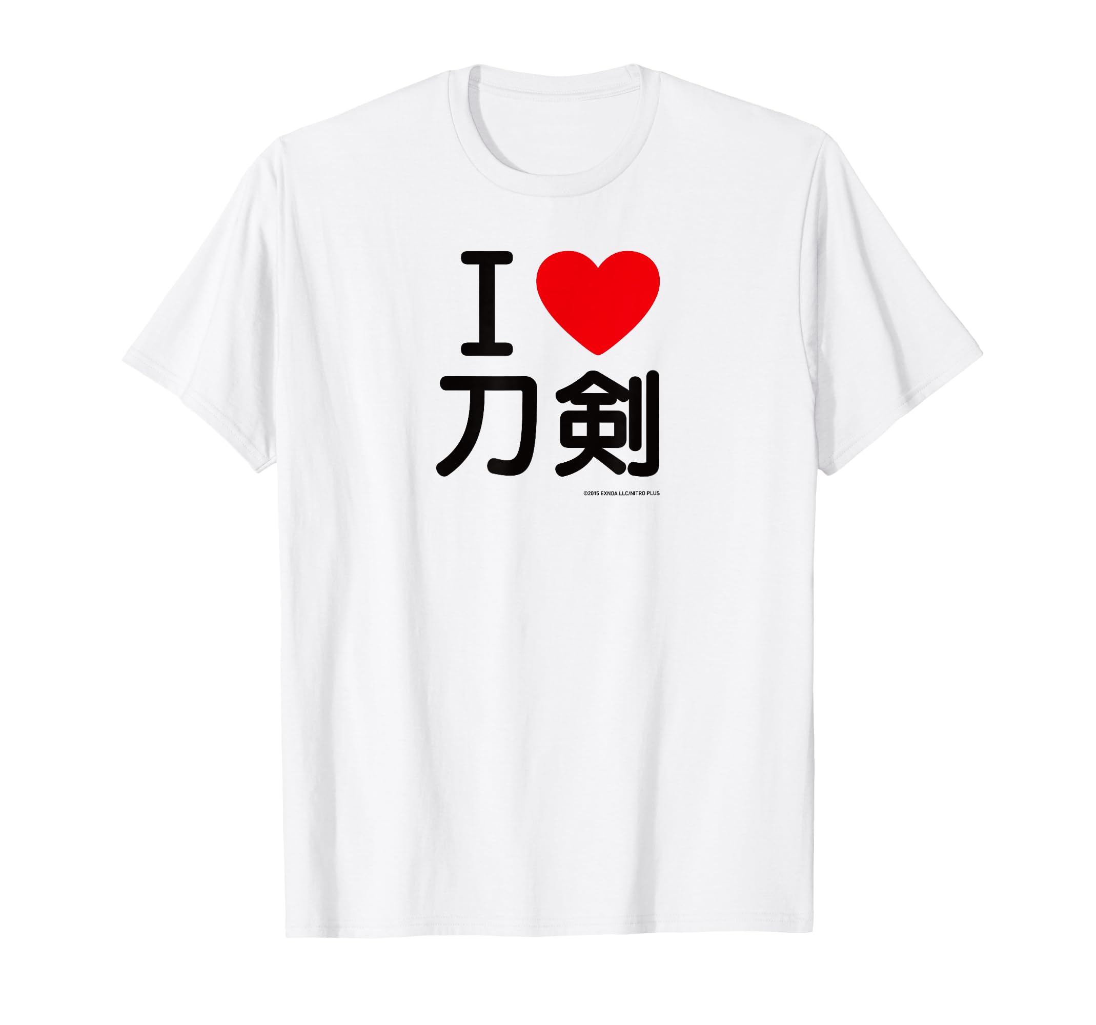 

Touken Ranbu ONLINE I Love Touken T-shirt белый