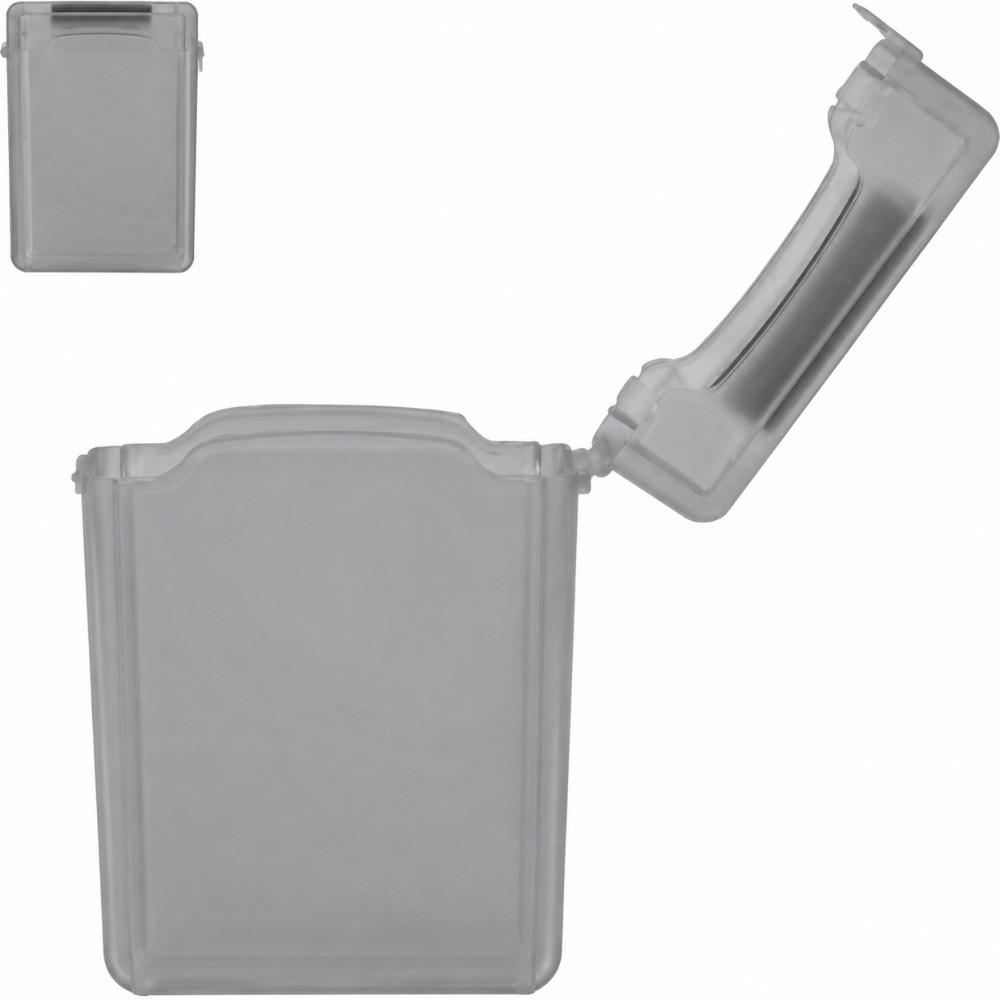 2PCS ABS Material Hard Drive Storage Case 3.5 Inch Size Anti-Static Storage Box  Home Office