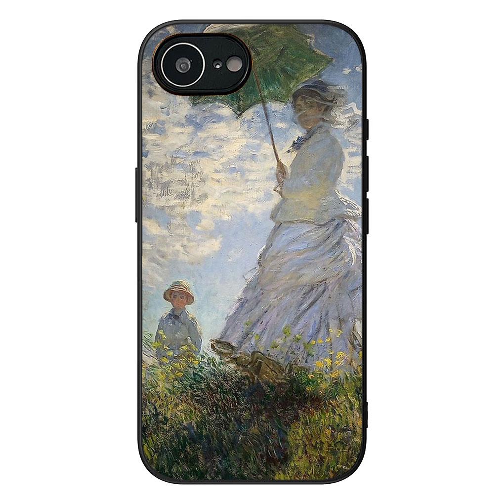 for Motorola Moto Edge 70 60 Fusion NEO Pro G Stylus G56 G96 G52 G04 G05 20 Phone Case Claude Monet Impressionism Waterlily Cat