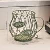 .1pc Large Capacity Coffee Pod Storage Basket - Keep Your Coffee Cups And Creamer Capsules Neatly Organized And Accessible