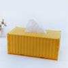 Cargo Container Tissue Dispenser for Kitchen Decorative Plastic Paper Towel Box Colorful Napkin Holder for Dining Table