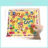 Wooden Two Player Bounce Chessbattle Board Game Puzzle Toy For Kids Family Fun